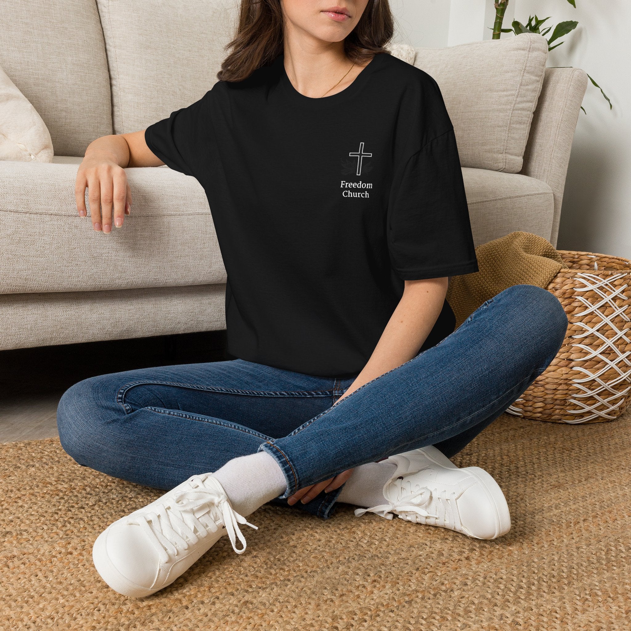 [Logo+Text] Soft Style T-Shirt