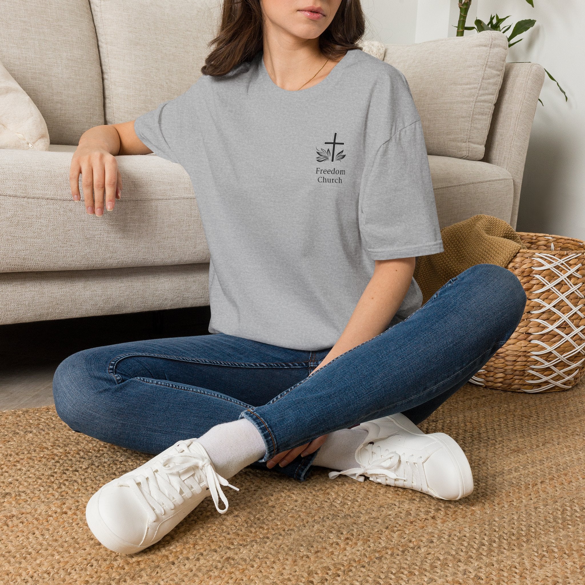 [Logo+Text] Soft Style T-Shirt