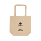 [LOGO+TEXT] Canvas Eco Grocery & Bible Study Tote