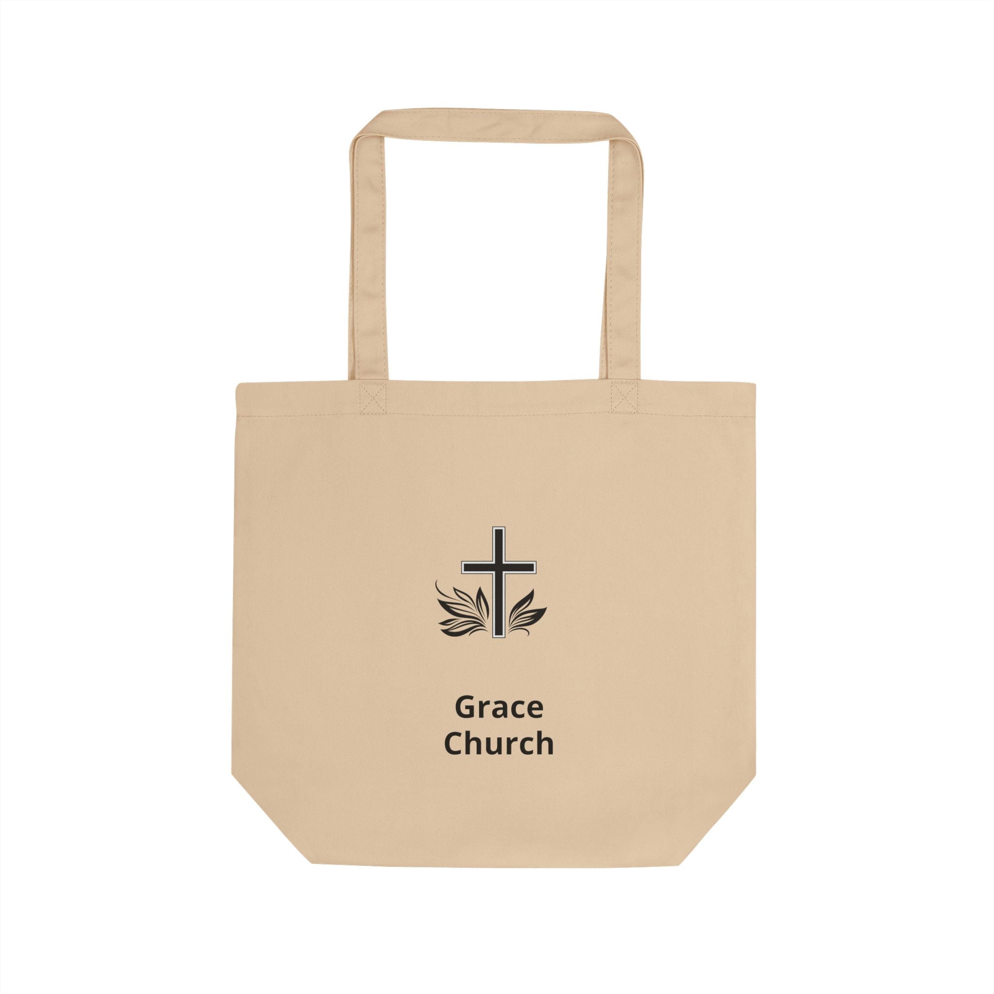 [LOGO+TEXT] Canvas Eco Grocery & Bible Study Tote