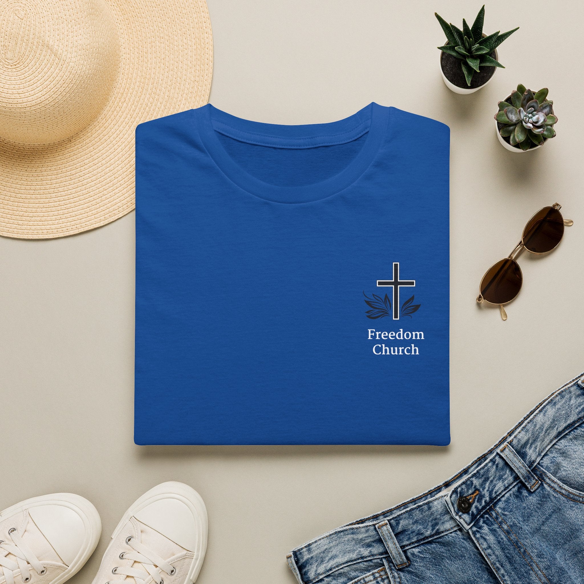 [Logo+Text] Soft Style T-Shirt