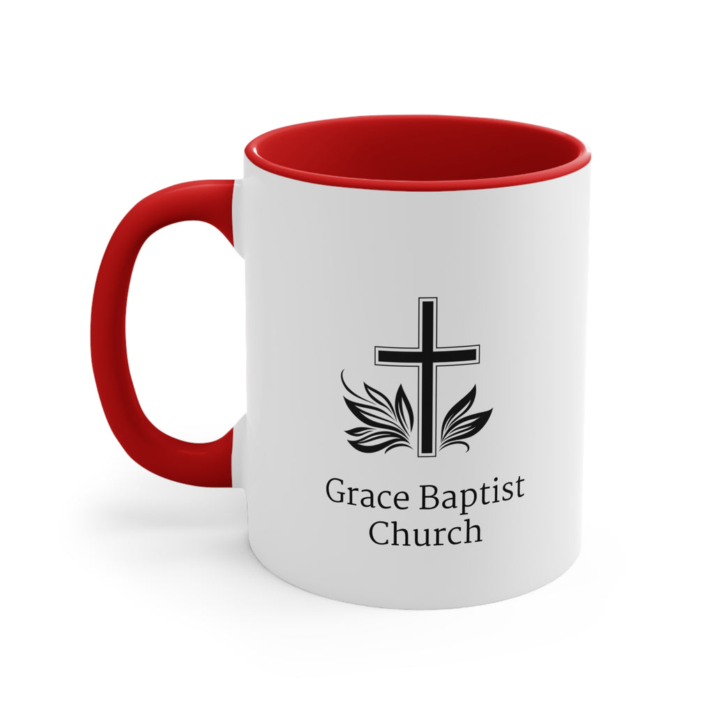 [LOGO+TEXT] Church Accent Mug (11oz)