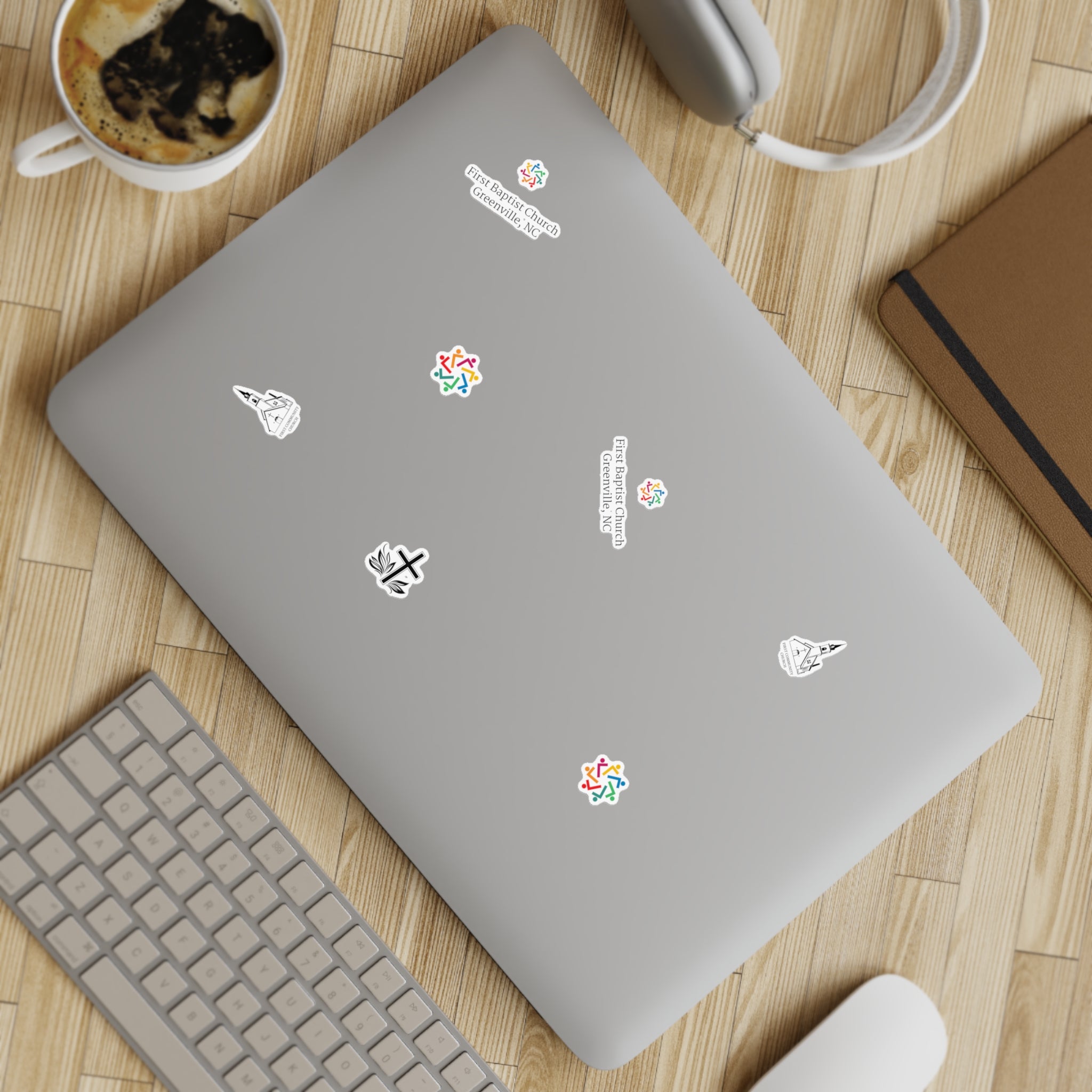[LOGO+TEXT] Sticker Sheet Bundle, 5pcs