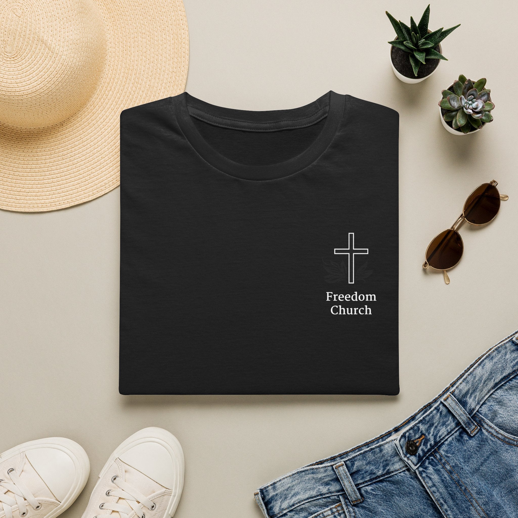 [Logo+Text] Soft Style T-Shirt