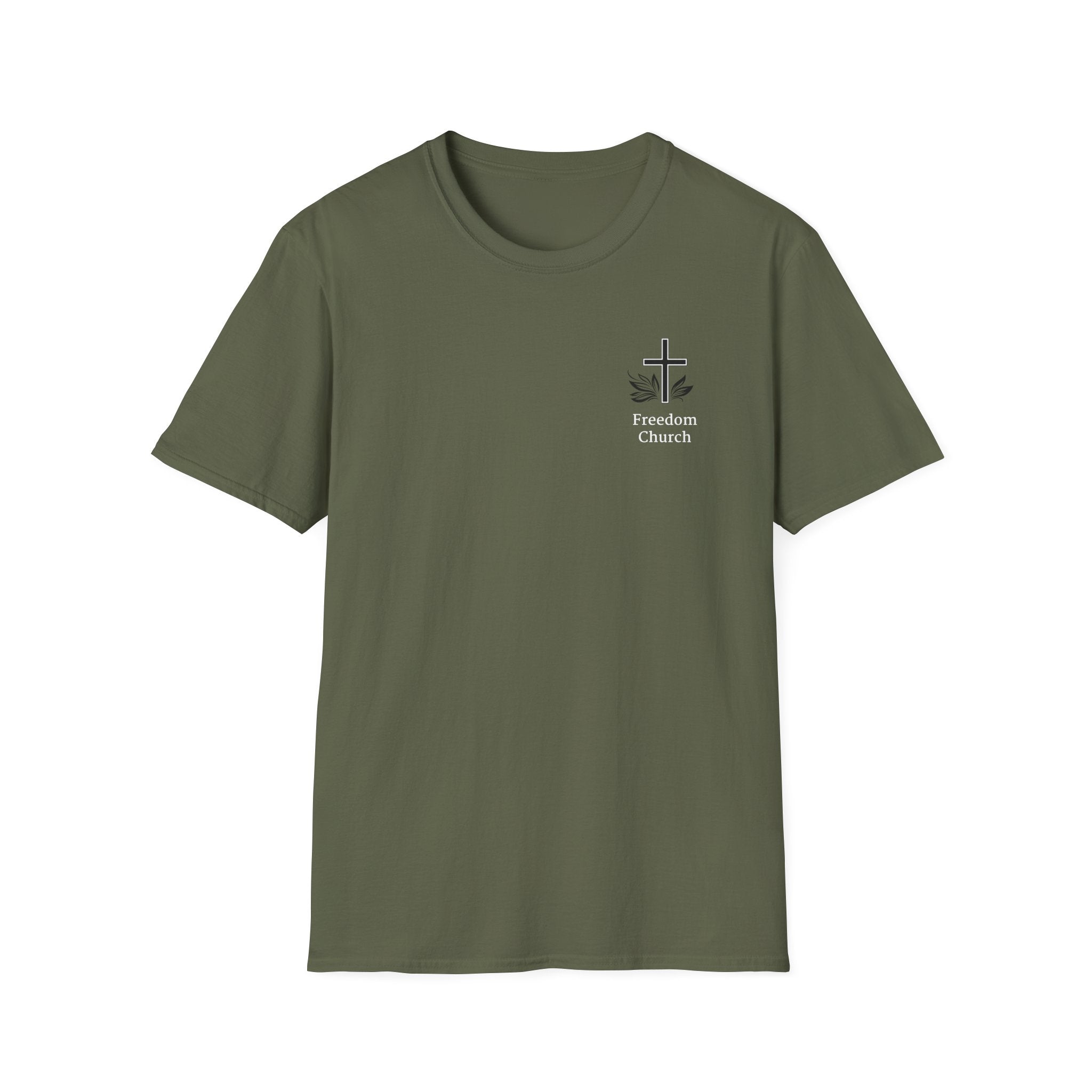 [Logo+Text] Soft Style T-Shirt