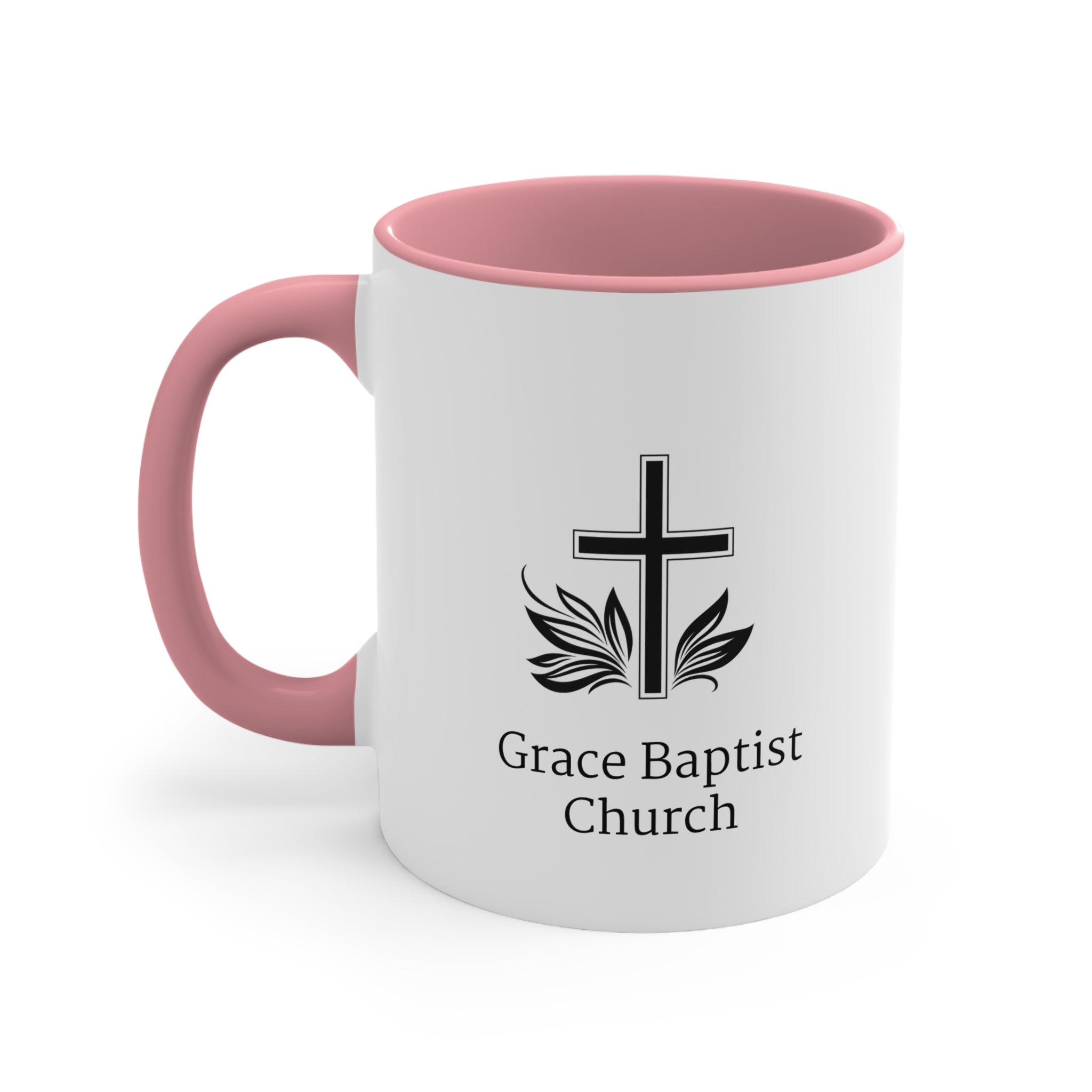 [LOGO+TEXT] Church Accent Mug (11oz)