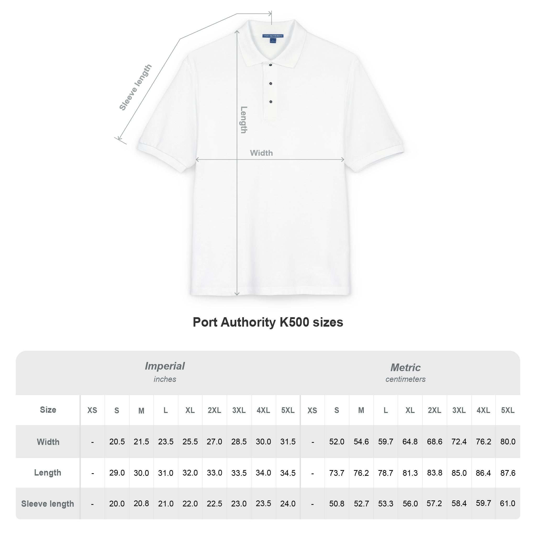 [LOGO] Embroidered Church Polo