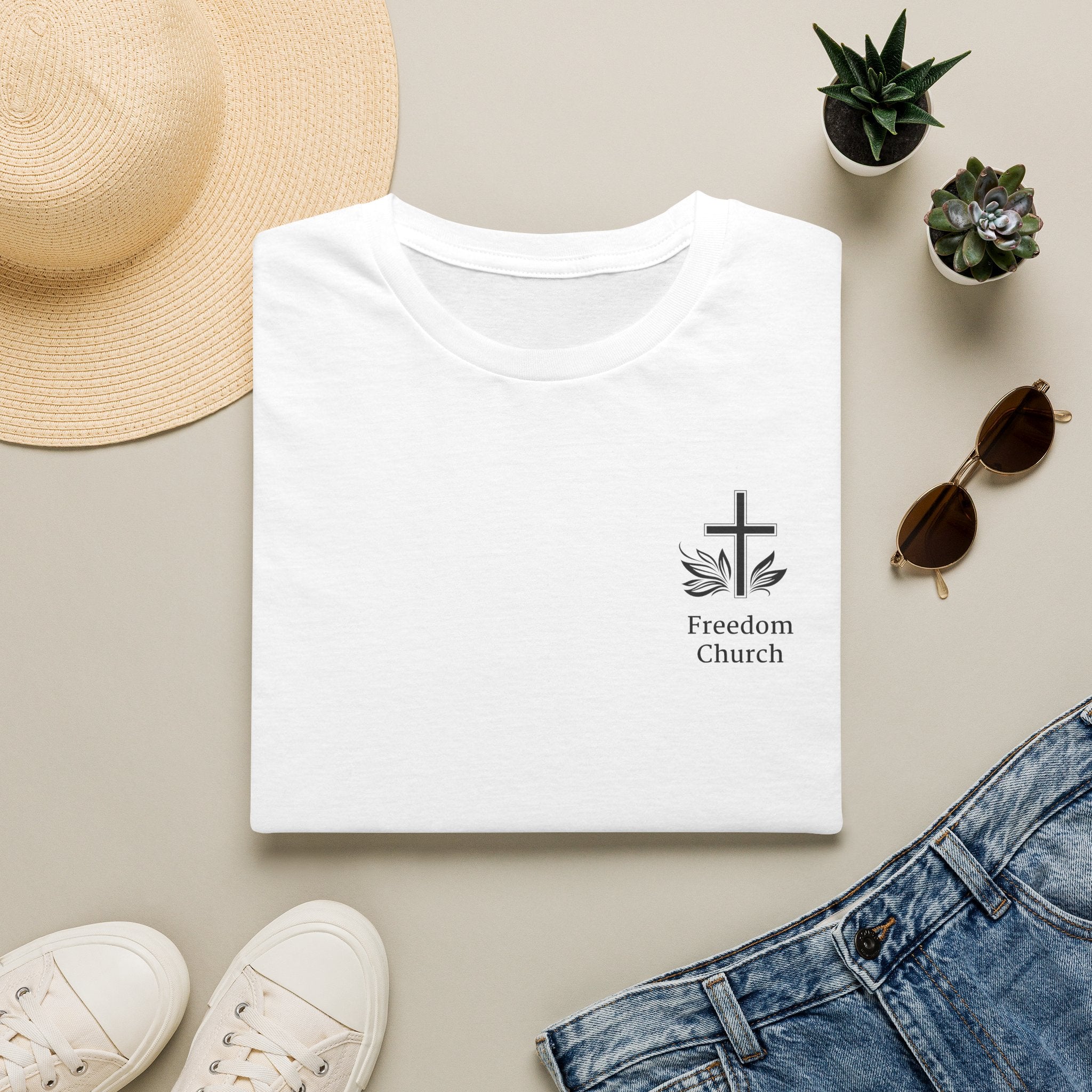 [Logo+Text] Soft Style T-Shirt