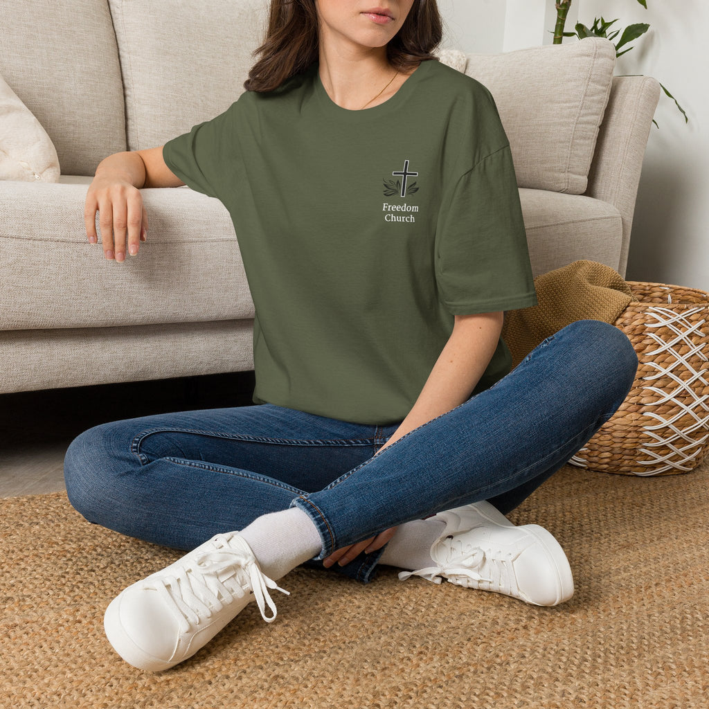[Logo+Text] Soft Style T-Shirt