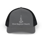 [LOGO+TEXT] Church Trucker Cap — (Richardson)