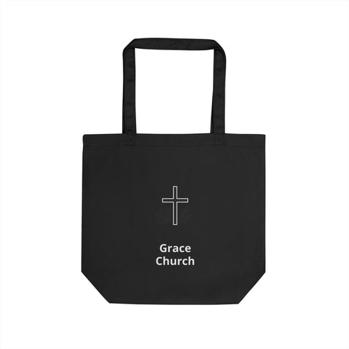 [LOGO+TEXT] Canvas Eco Grocery & Bible Study Tote