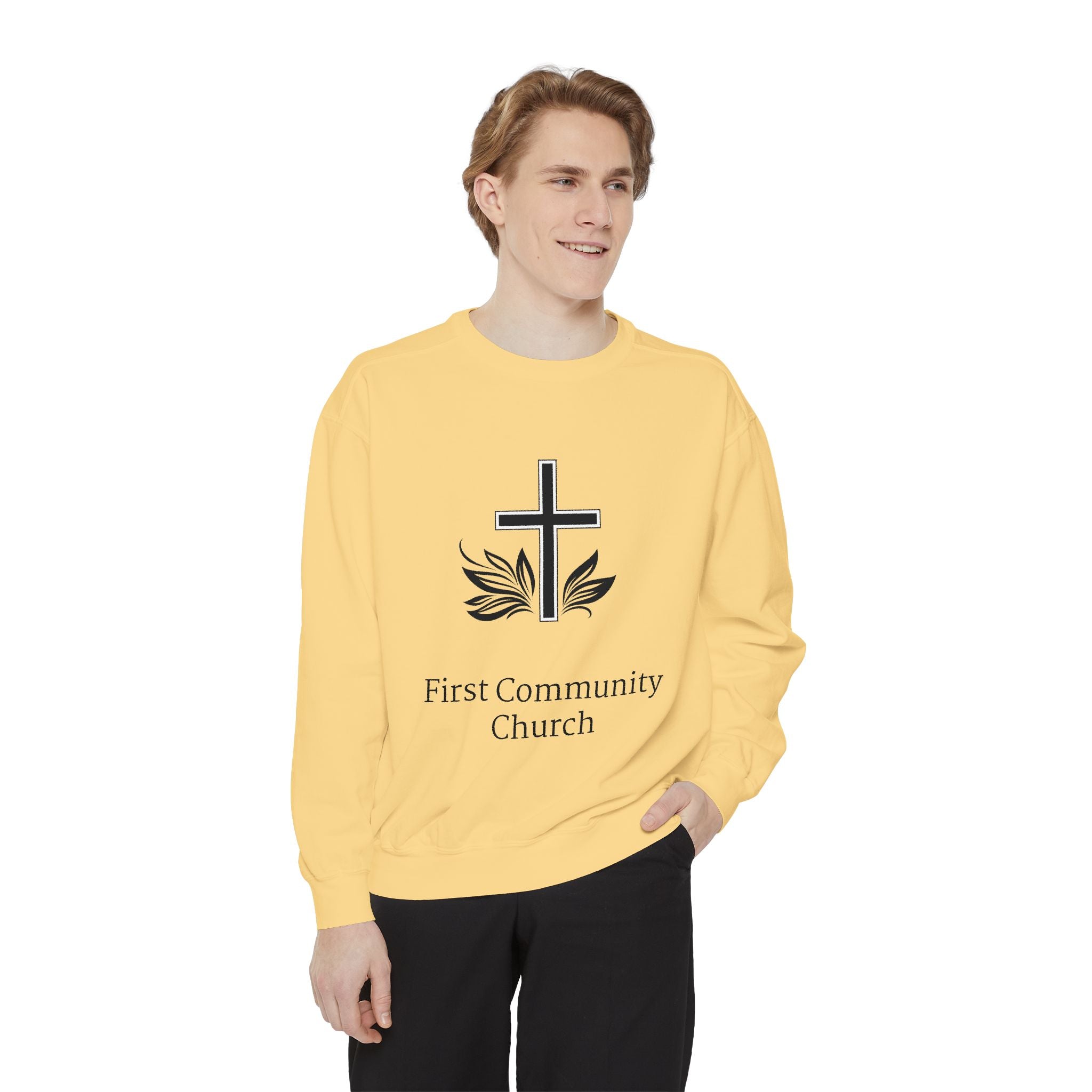 [LOGO+TEXT] Comfort Colors Crewneck