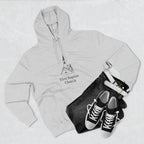 [LOGO+TEXT] Three-Panel Fleece Church Hoodie