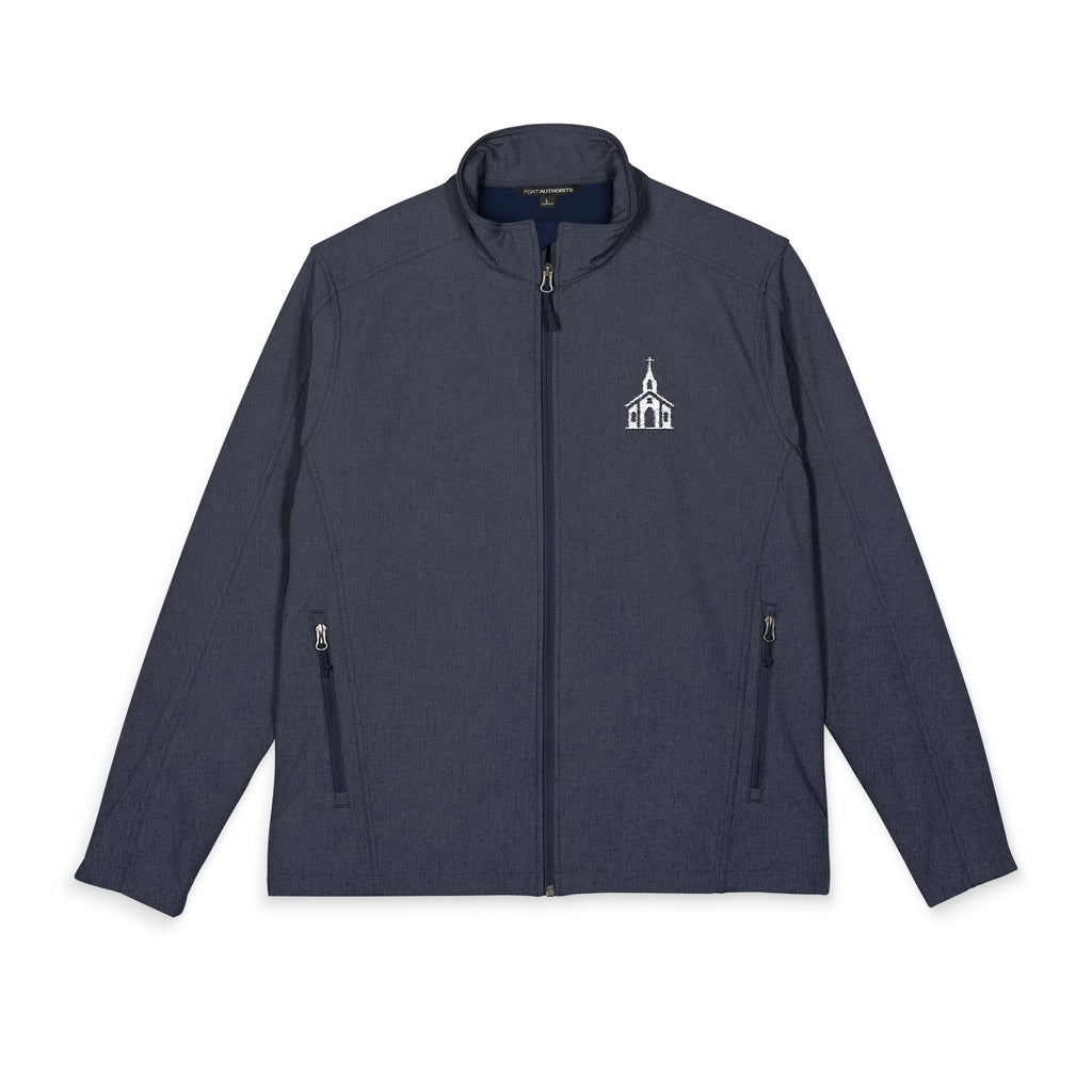 [LOGO] Soft Shell Jacket - Men's Lightweight Outdoor Coat