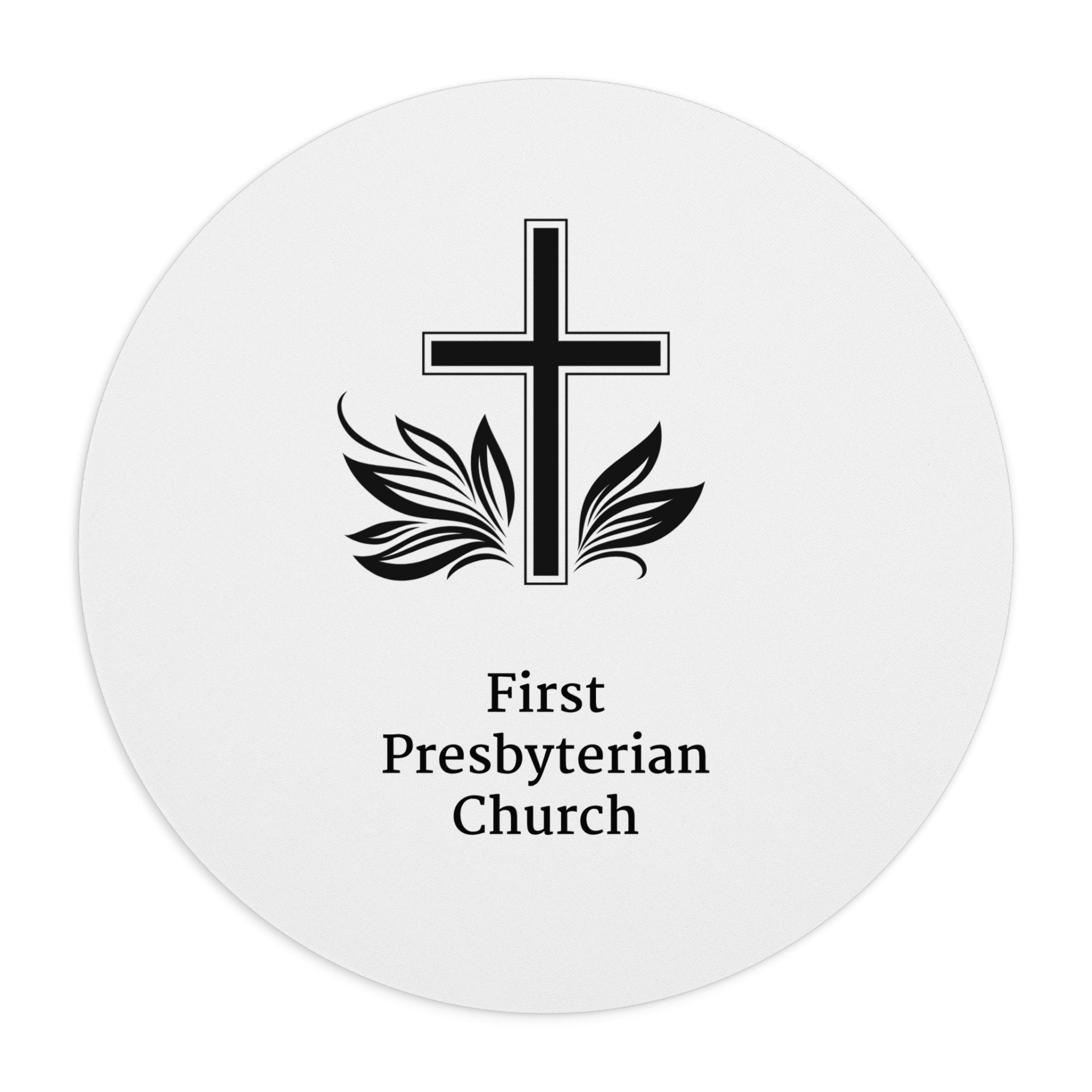 [LOGO+TEXT] Church Mouse Pad