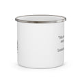[LOGO+TEXT] Enamel Camping Mug