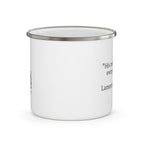 [LOGO+TEXT] Enamel Camping Mug