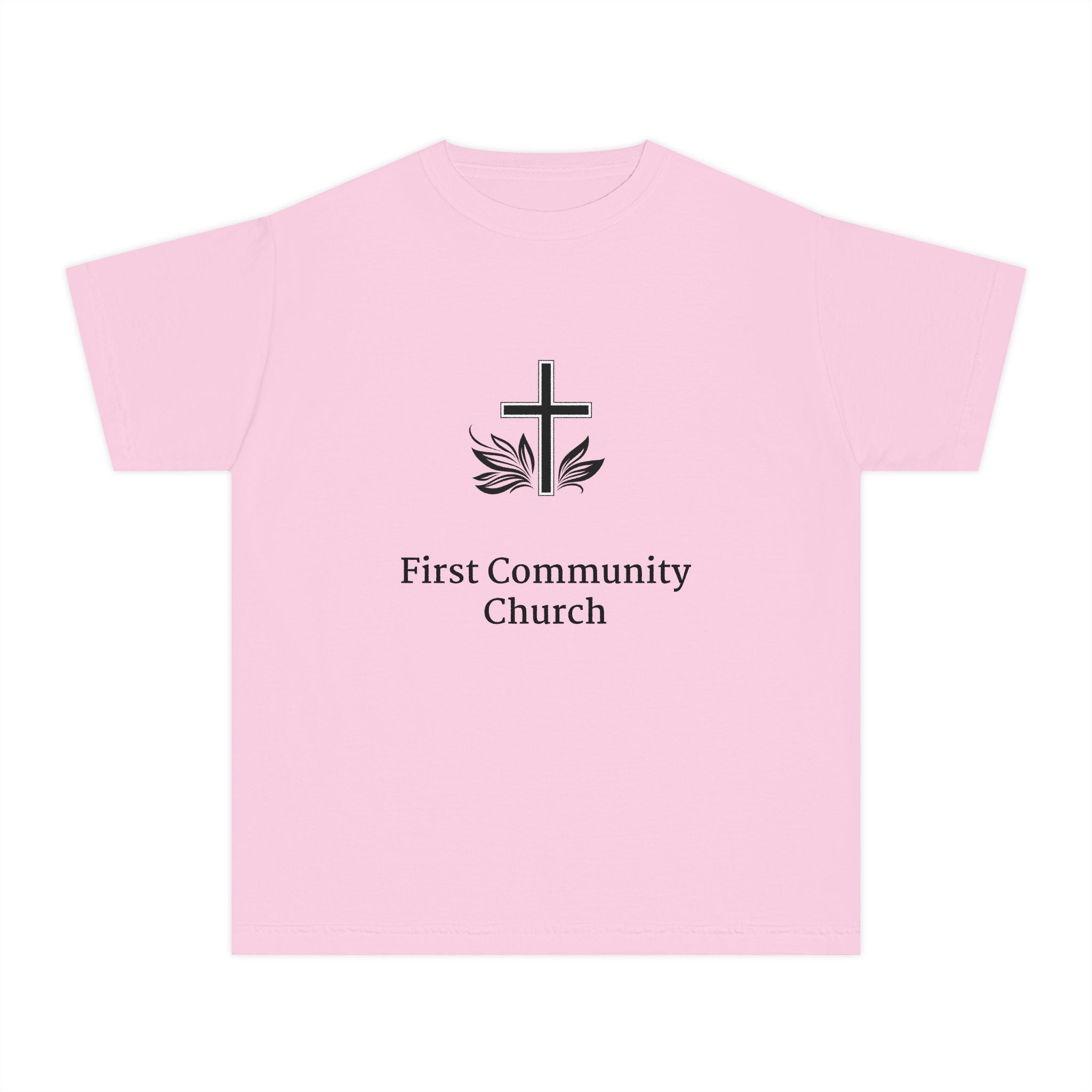 [LOGO+TEXT] Comfort Colors Youth Tee