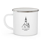 [LOGO+TEXT] Enamel Camping Mug