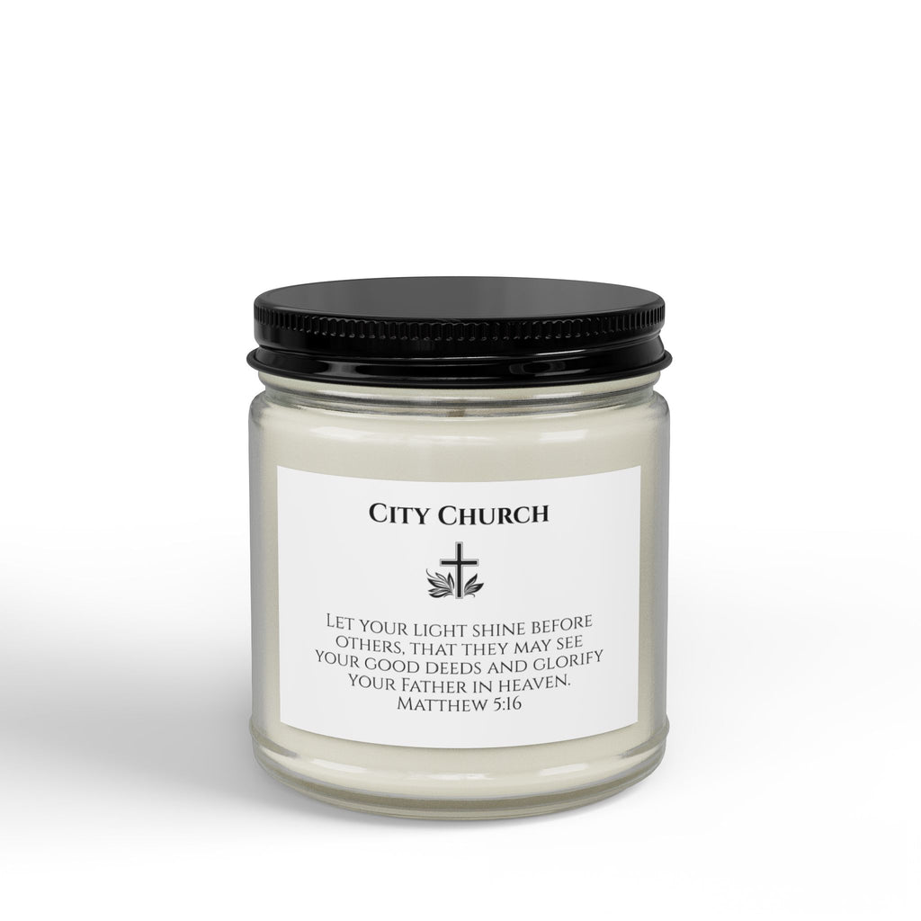 [LOGO+TEXT] Scented Soy Candle GIFT (4oz & 9oz)