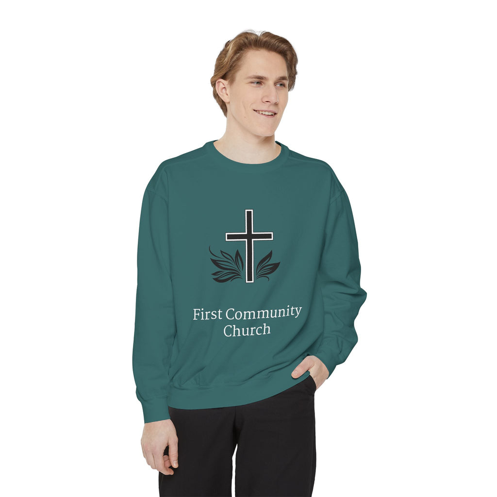 [LOGO+TEXT] Comfort Colors Crewneck