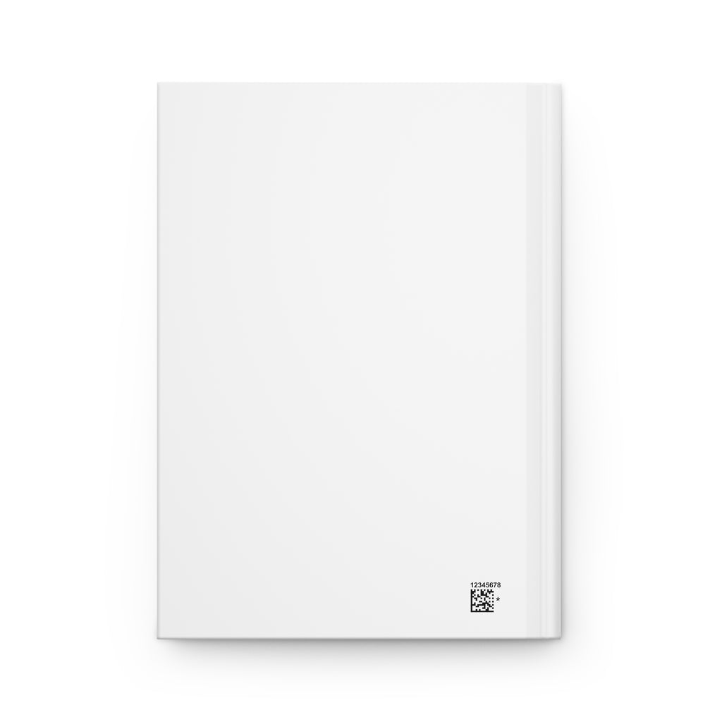 [LOGO+TEXT] Lined Matte White Sermon Journal