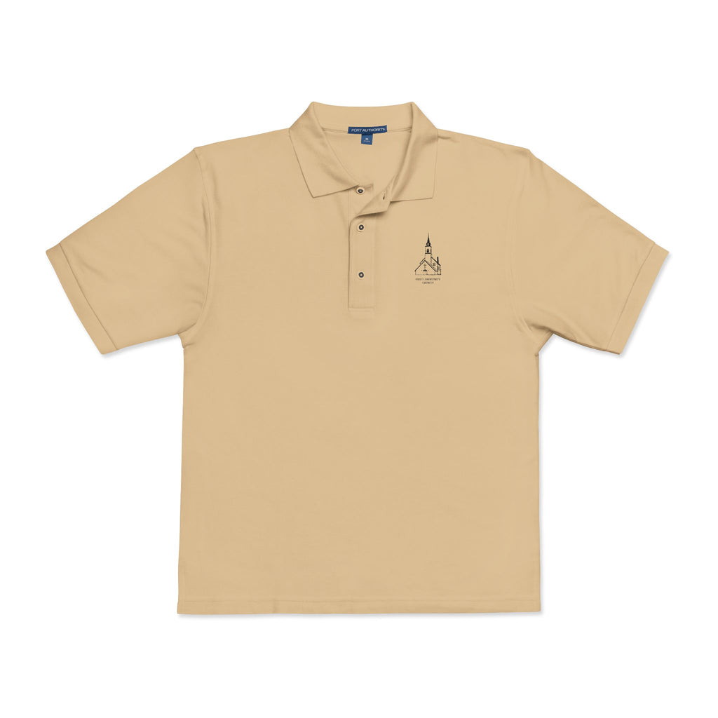 [LOGO] Embroidered Church Polo