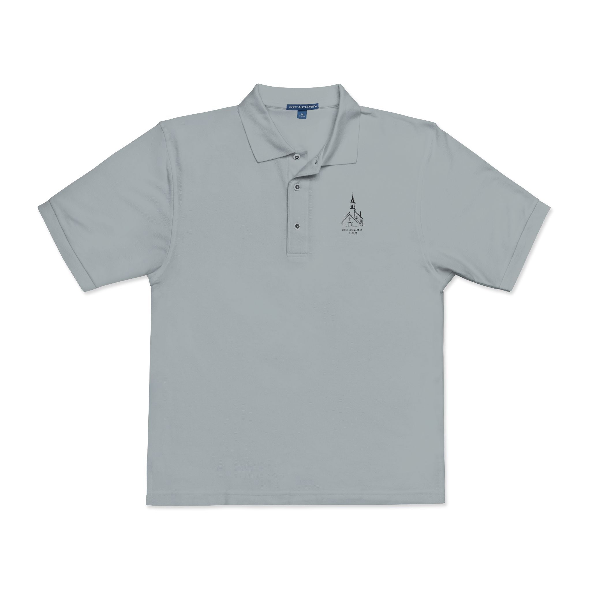 [LOGO] Embroidered Church Polo