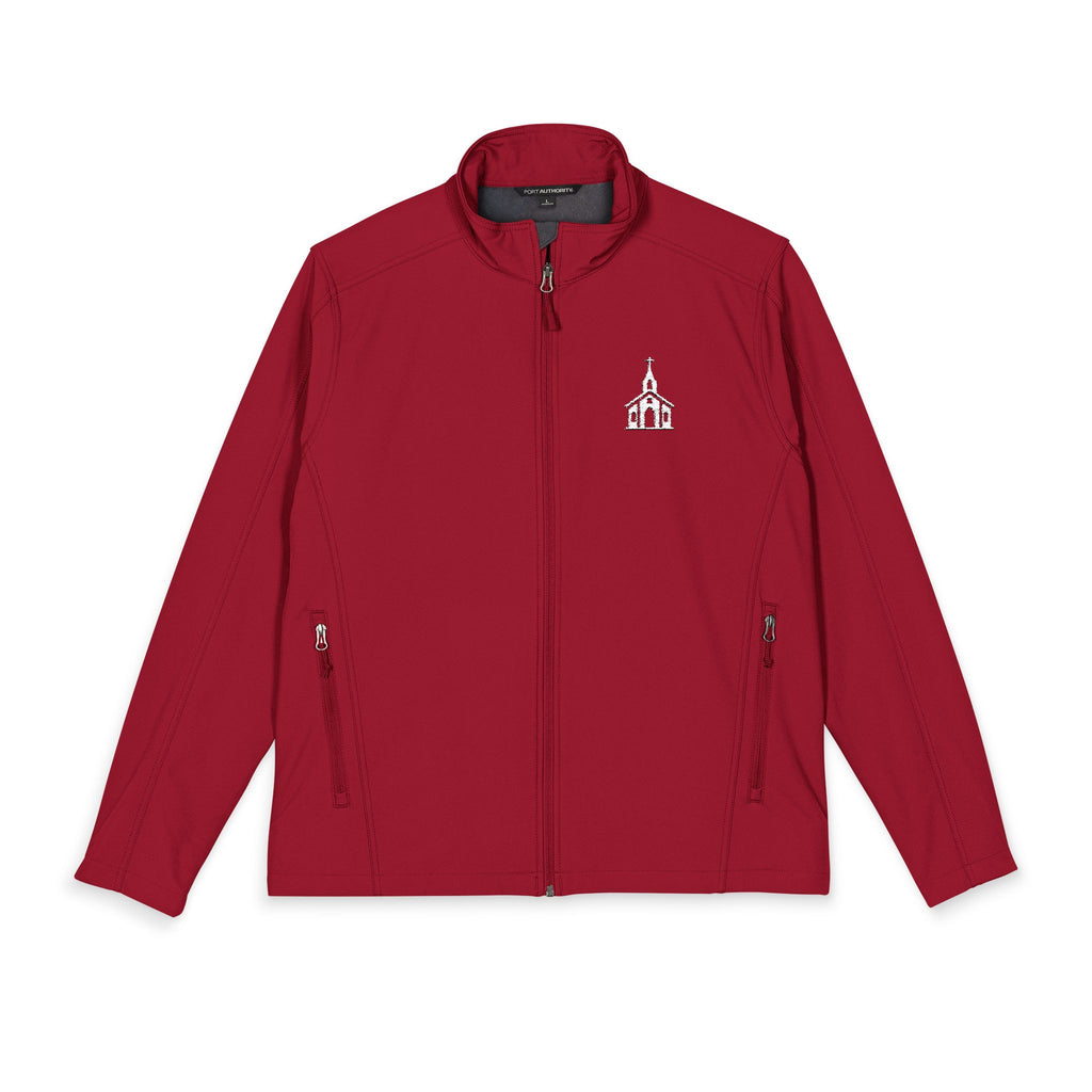 [LOGO] Soft Shell Jacket - Men's Lightweight Outdoor Coat