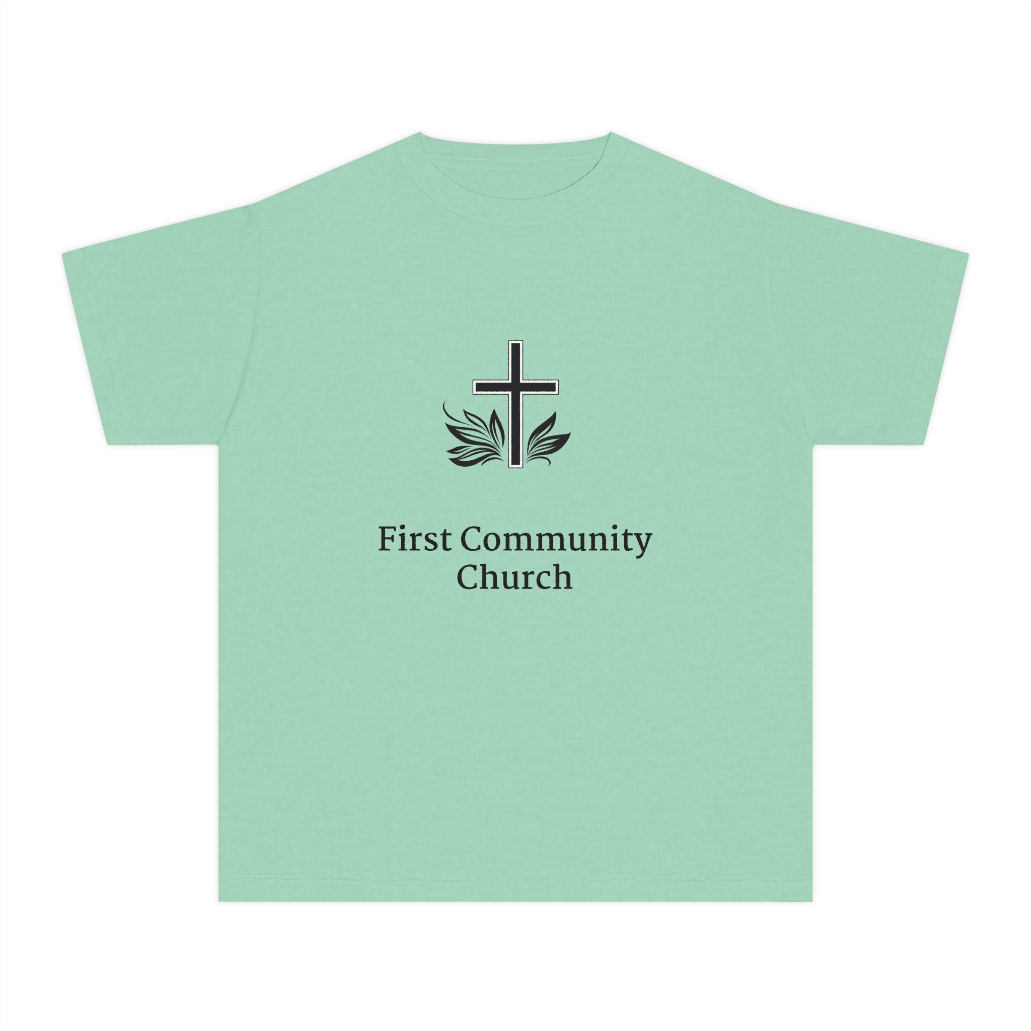 [LOGO+TEXT] Comfort Colors Youth Tee