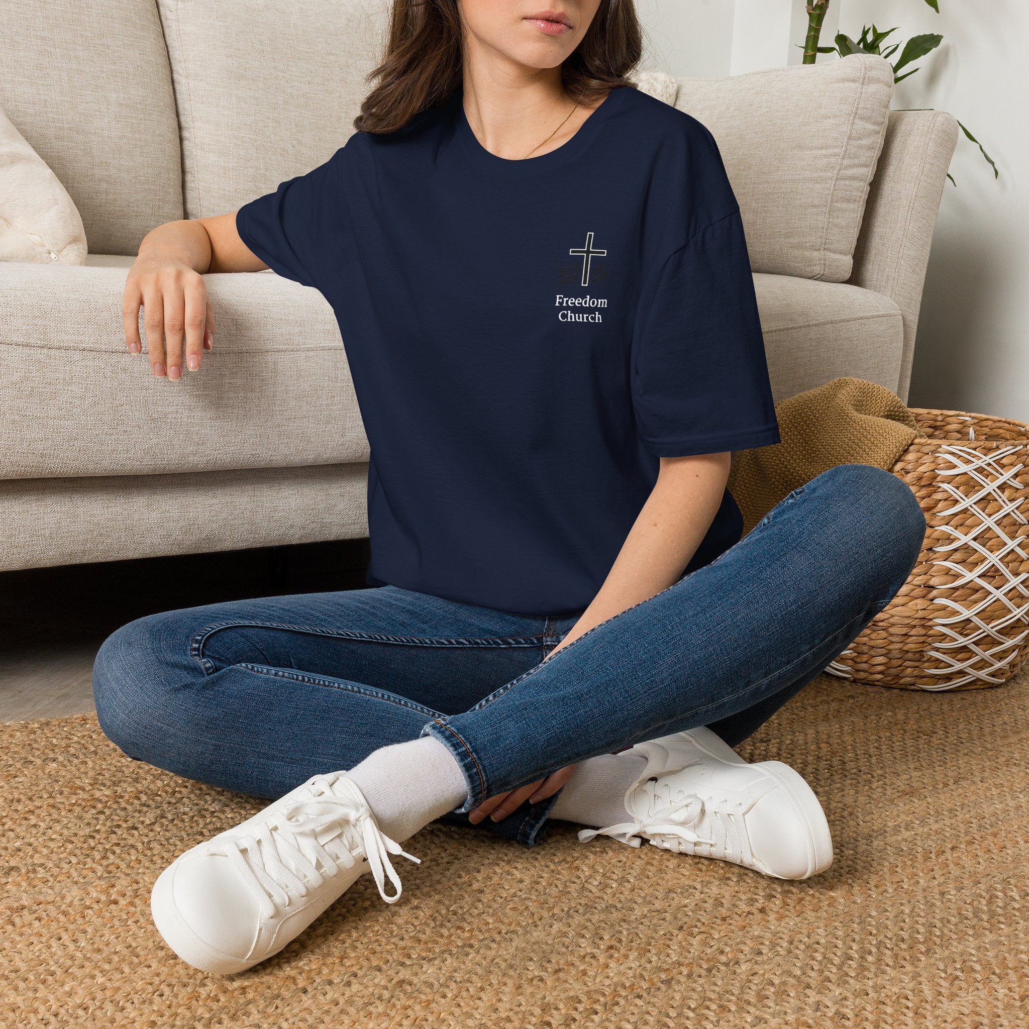 [Logo+Text] Soft Style T-Shirt