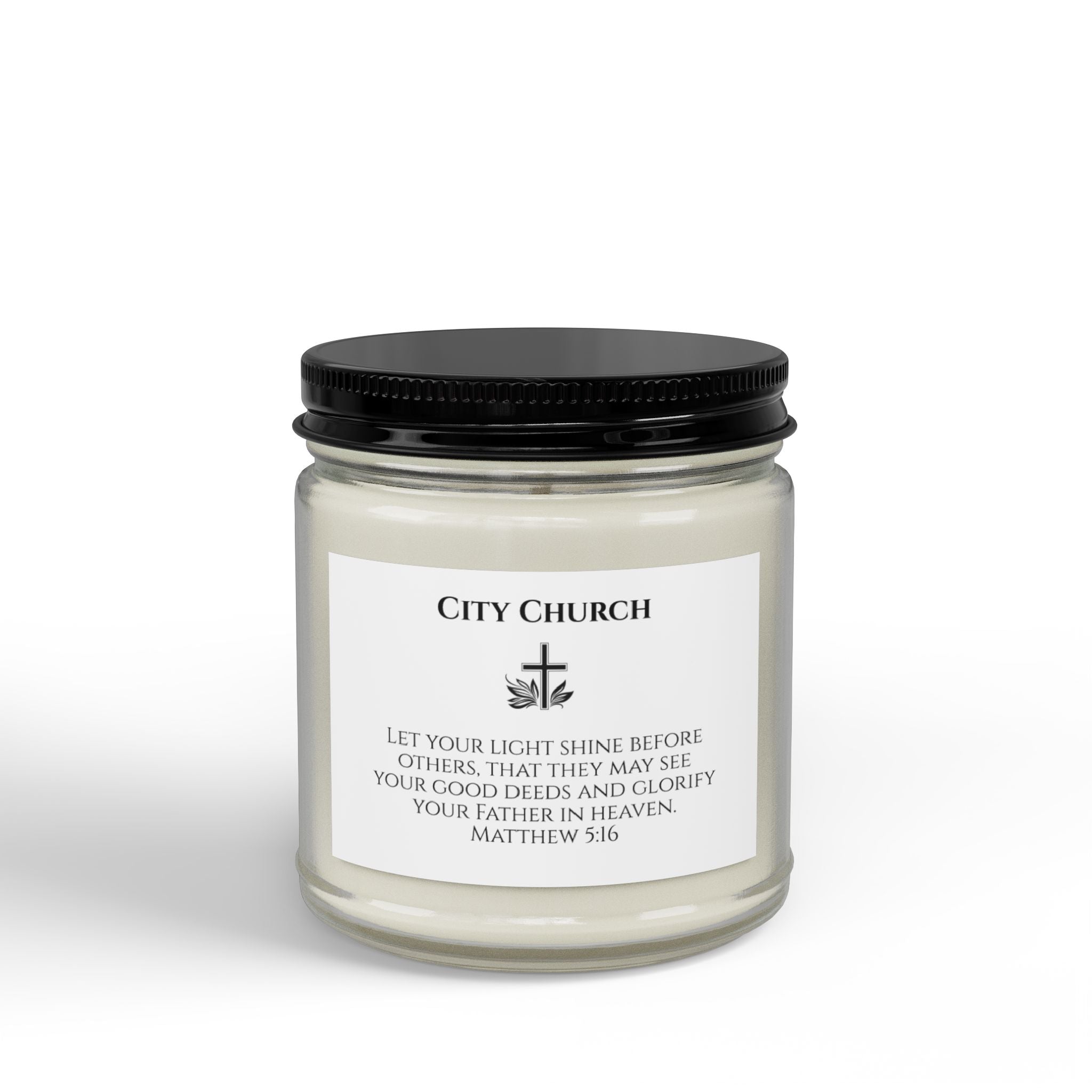 [LOGO+TEXT] Scented Soy Candle GIFT (4oz & 9oz)