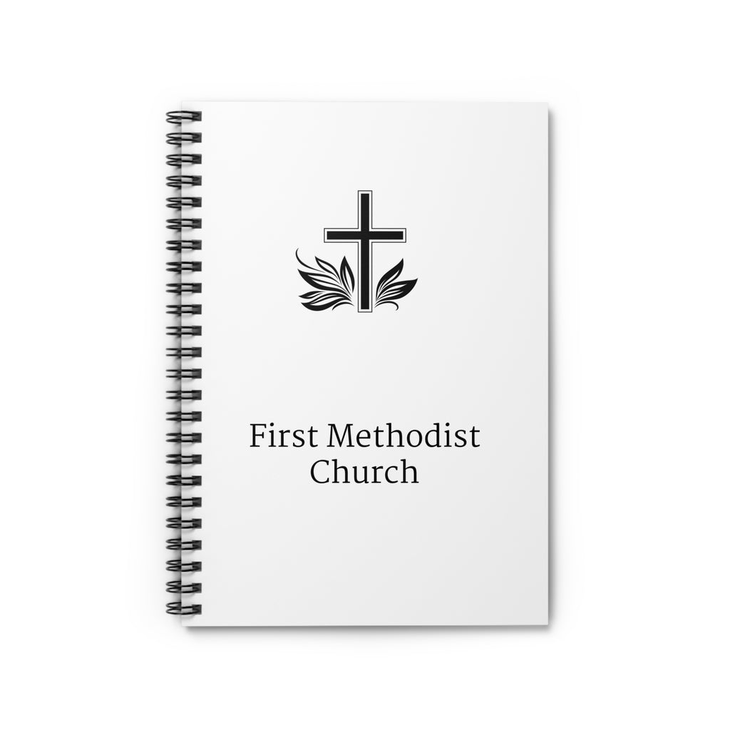 [LOGO+TEXT] Church Spiral Notebook