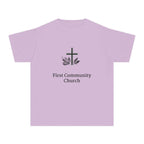 [LOGO+TEXT] Comfort Colors Youth Tee