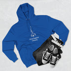 [LOGO+TEXT] Three-Panel Fleece Church Hoodie