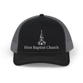 [LOGO+TEXT] Church Trucker Cap — (Richardson)