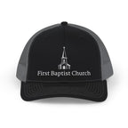 [LOGO+TEXT] Church Trucker Cap — (Richardson)