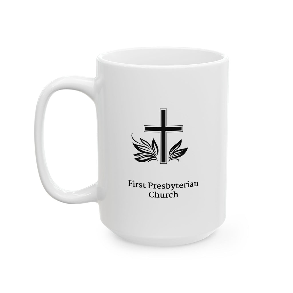 [LOGO+TEXT] Church Mug — Ceramic (11oz, 15oz)