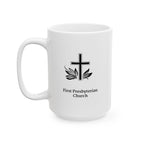 [LOGO+TEXT] Church Mug — Ceramic (11oz, 15oz)