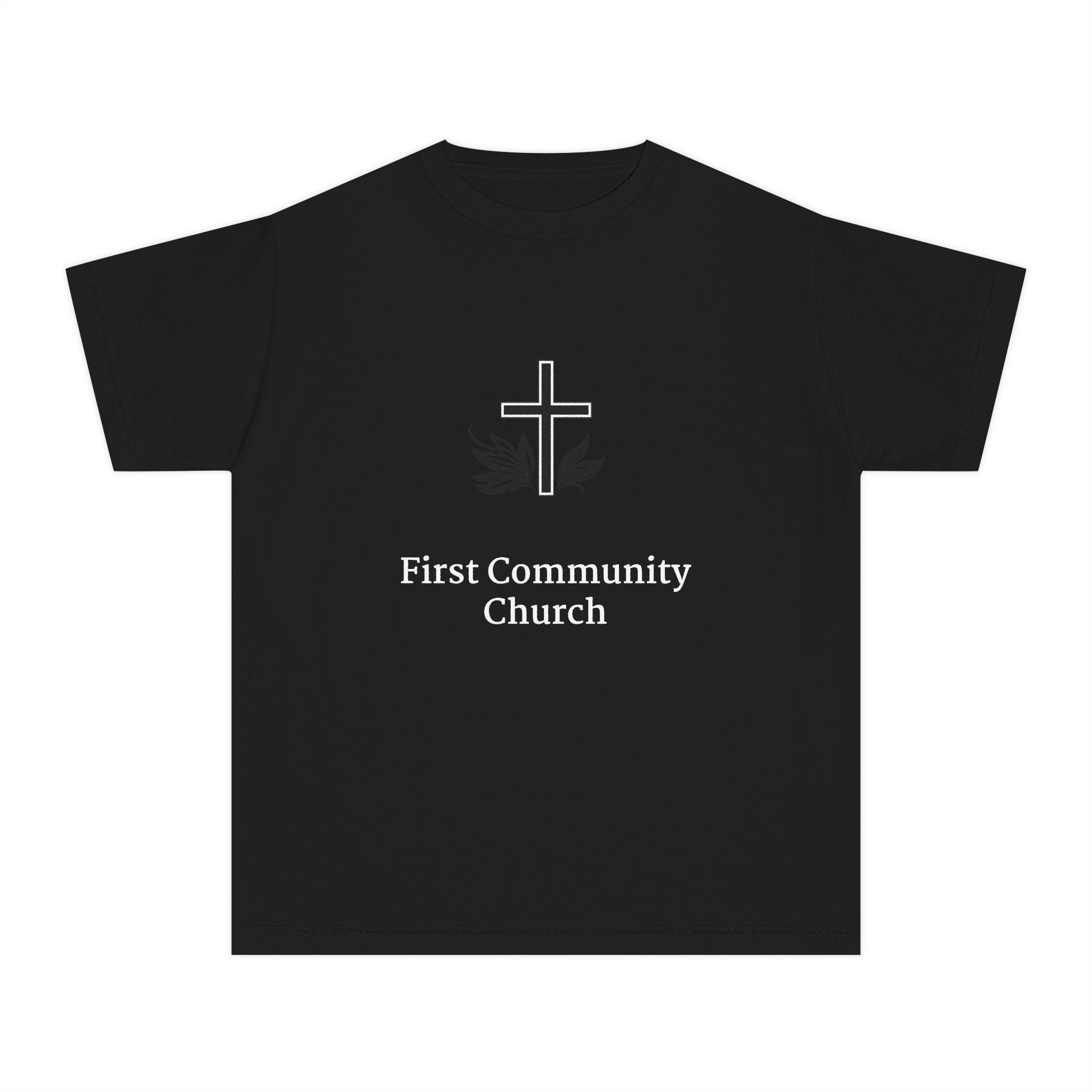 [LOGO+TEXT] Comfort Colors Youth Tee