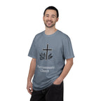 [LOGO+TEXT(FRNT/BCK] — Comfort Colors Tee (The Light That Is Set On The Hill)