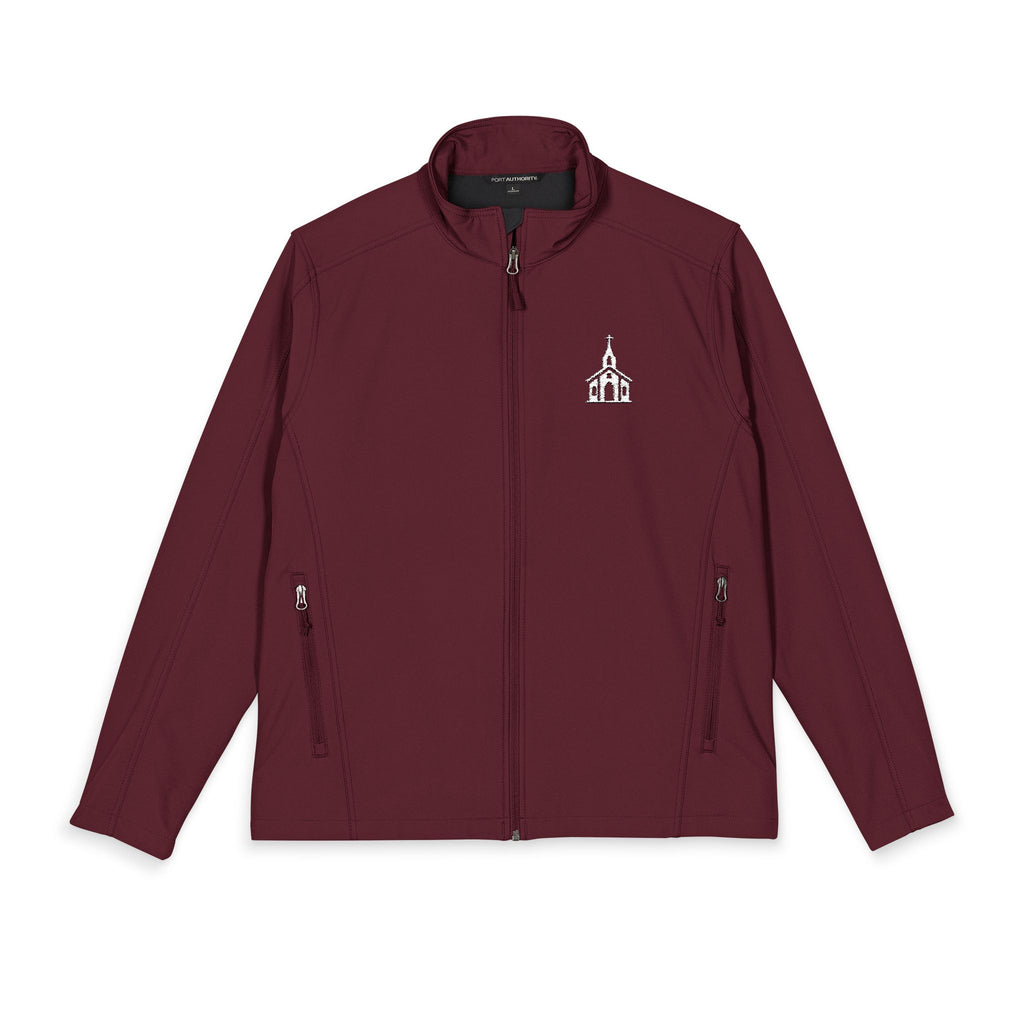[LOGO] Soft Shell Jacket - Men's Lightweight Outdoor Coat