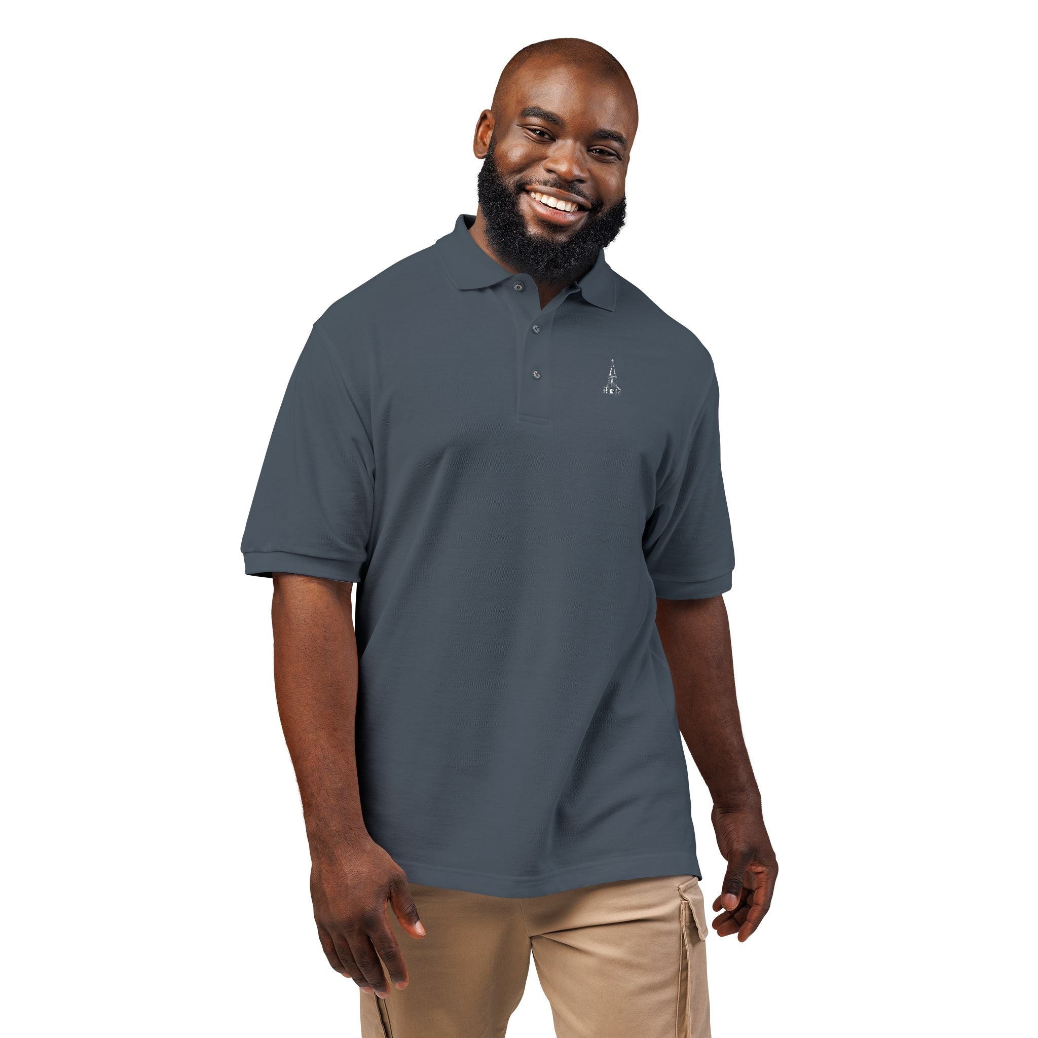 [LOGO] Unisex Polo Shirt Embroidery