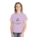 [LOGO+TEXT] Comfort Colors Youth Tee