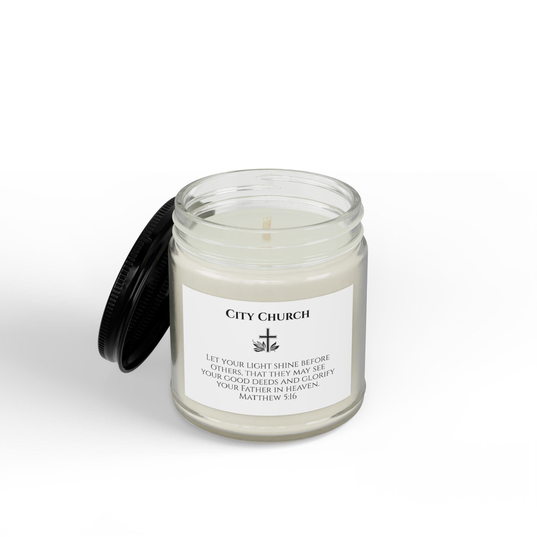 [LOGO+TEXT] Scented Soy Candle GIFT (4oz & 9oz)