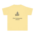 [LOGO+TEXT] Comfort Colors Youth Tee