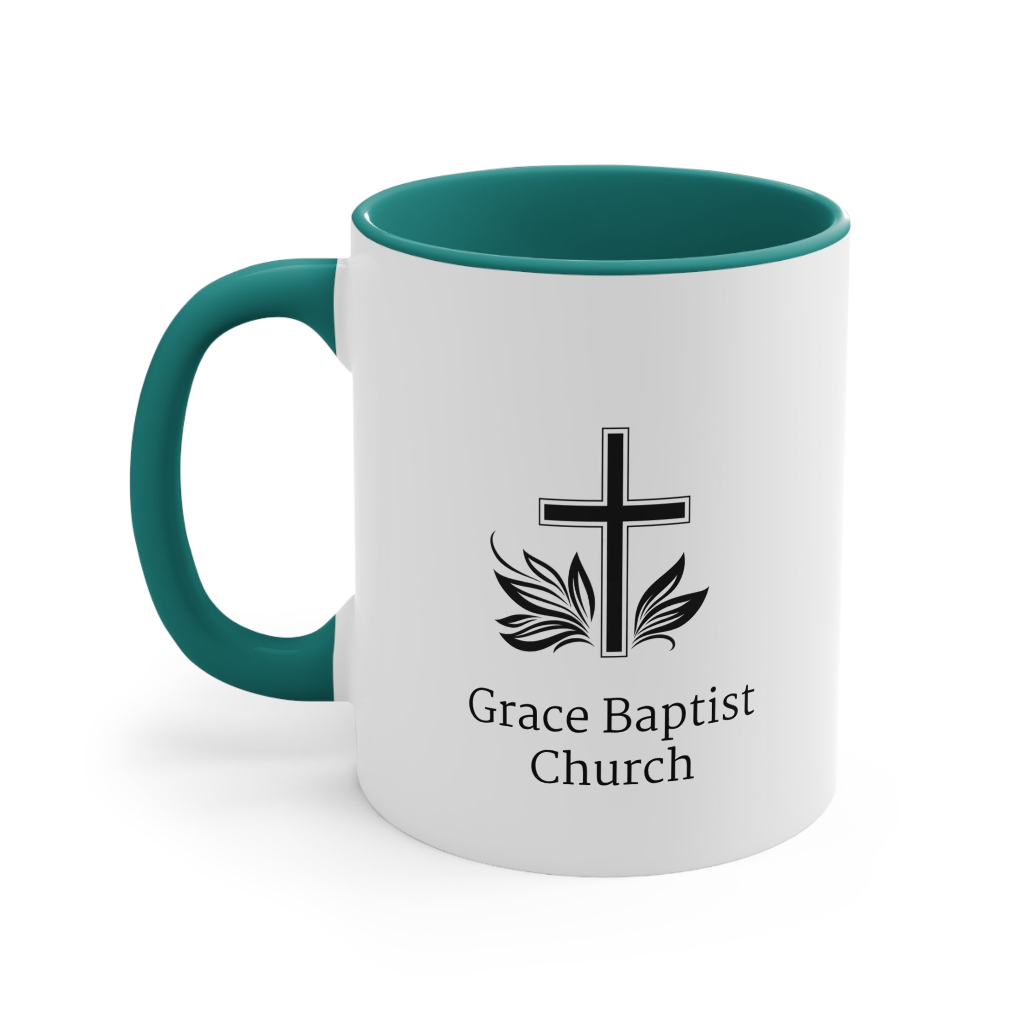 [LOGO+TEXT] Church Accent Mug (11oz)