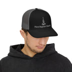 [LOGO+TEXT] Church Trucker Cap — (Richardson)