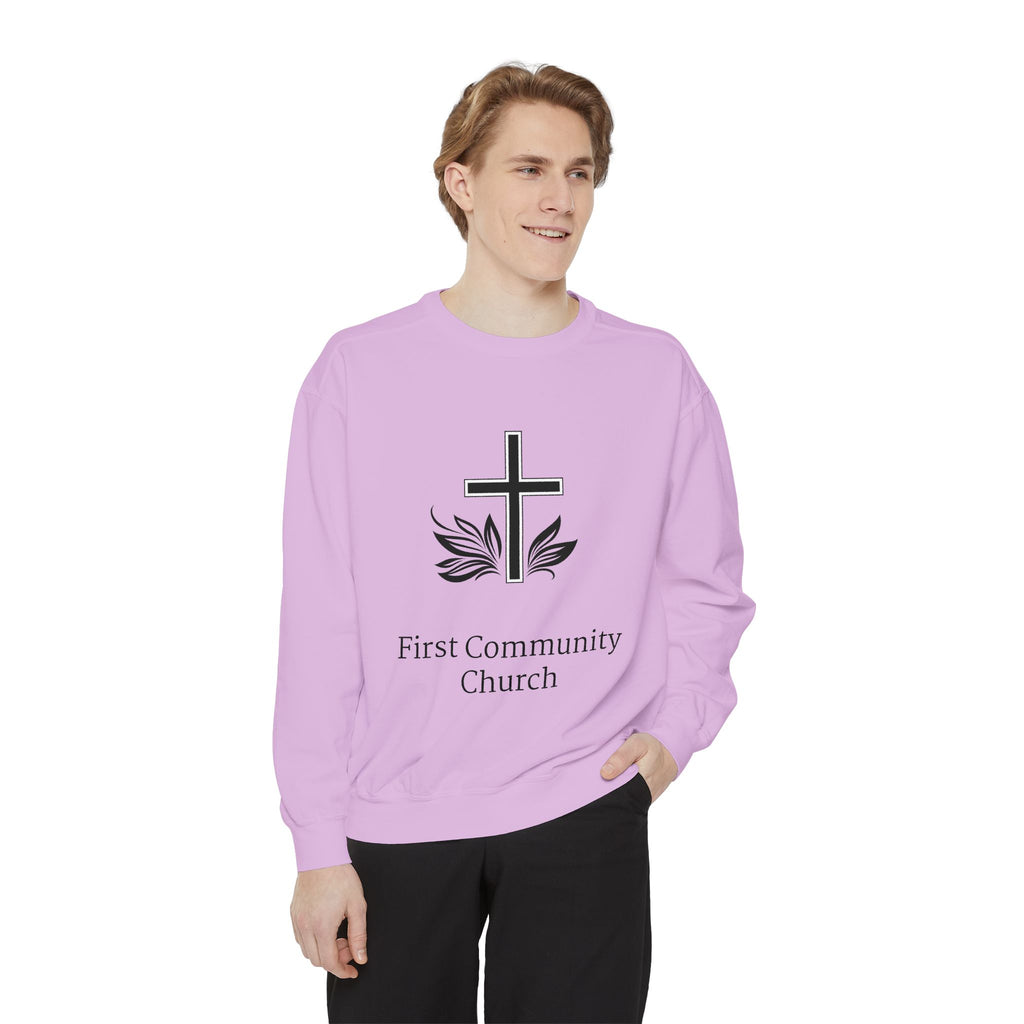 [LOGO+TEXT] Comfort Colors Crewneck