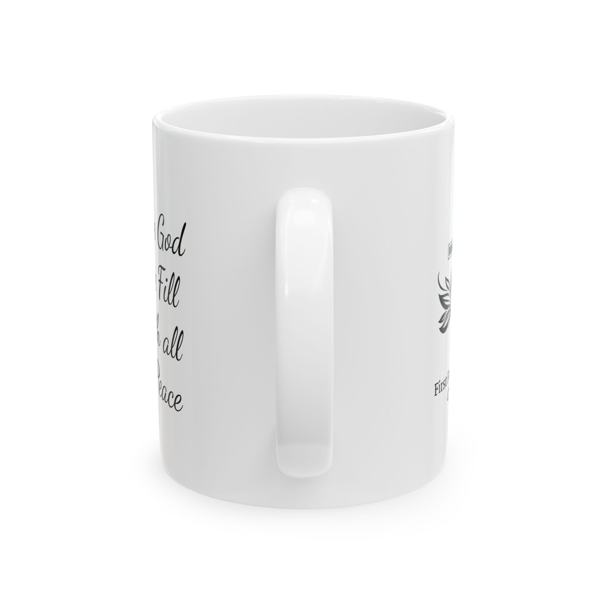 [LOGO+TEXT] Church Mug — Ceramic (11oz, 15oz)